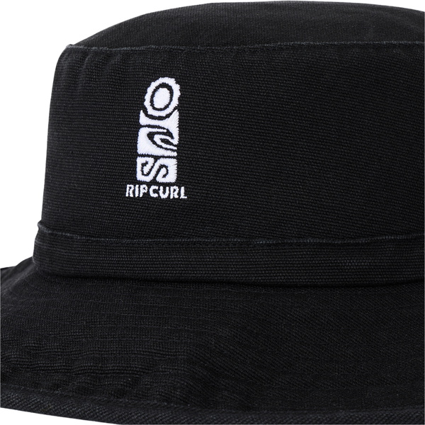 2026 Rip Curl Mens S-Series Wide Brim Hat 1LWMHE - Black